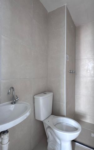 Apartamento à venda com 48m², 2 quartos e 1 vaga Apartamento à venda com 48m², 2 quartos e 1 vagaBanheiro Social