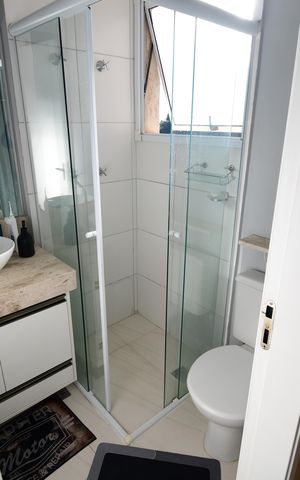 Apartamento à venda com 55m², 2 quartos e 1 vagaBanheiro
