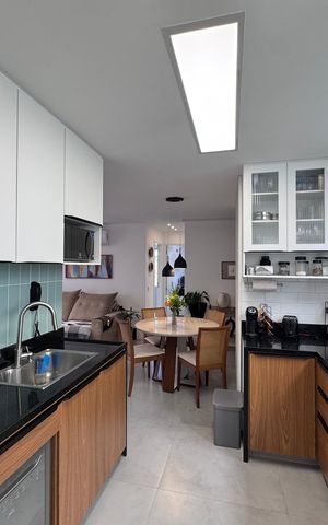 Apartamento à venda com 83m², 3 quartos e 1 vaga Apartamento à venda com 83m², 3 quartos e 1 vagaCozinha e Área de Serviço