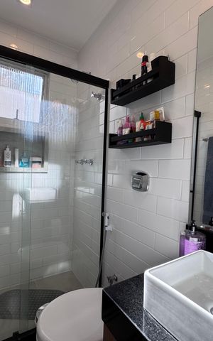 Apartamento à venda com 83m², 3 quartos e 1 vaga Apartamento à venda com 83m², 3 quartos e 1 vagaSuite - Banheiro