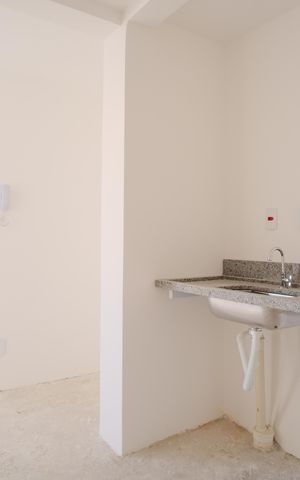 Studio à venda com 31m², 1 quarto e sem vagaCozinha