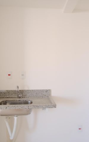 Studio à venda com 31m², 1 quarto e sem vagaCozinha