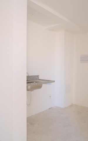 Studio à venda com 31m², 1 quarto e sem vagaCozinha