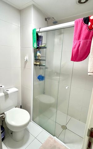 Apartamento para alugar com 69m², 2 quartos e 1 vagaBanheiro da Suíte