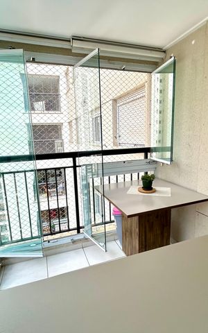 Apartamento para alugar com 69m², 2 quartos e 1 vagaVaranda da Sala