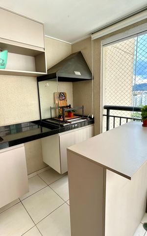 Apartamento para alugar com 69m², 2 quartos e 1 vagaVaranda da Sala