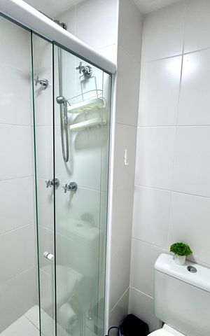 Apartamento para alugar com 69m², 2 quartos e 1 vagaBanheiro 1