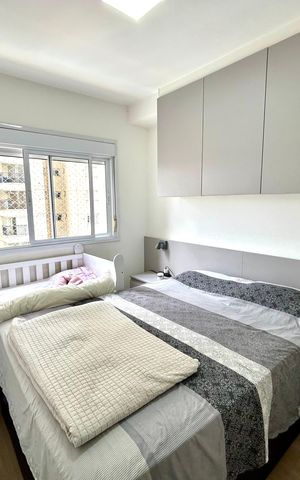 Apartamento para alugar com 69m², 2 quartos e 1 vagaQuarto Suíte