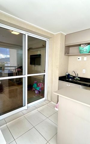 Apartamento para alugar com 69m², 2 quartos e 1 vagaVaranda da Sala