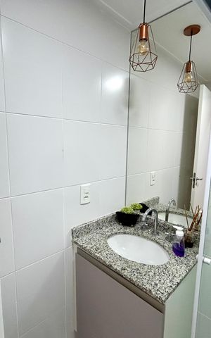 Apartamento para alugar com 69m², 2 quartos e 1 vagaBanheiro 1
