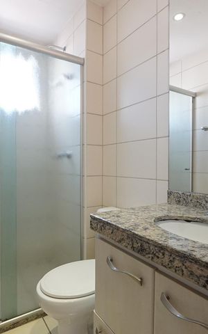 Apartamento à venda com 170m², 3 quartos e 3 vagasBanheiro da Suíte 1