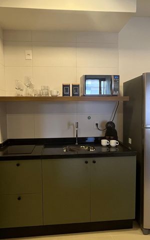 Apartamento para alugar com 46m², 1 quarto e 1 vaga Apartamento para alugar com 46m², 1 quarto e 1 vagaStudio