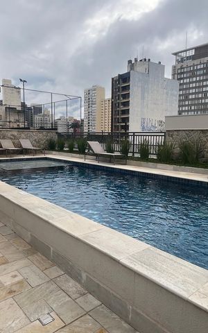 Apartamento para alugar com 46m², 1 quarto e 1 vaga Apartamento para alugar com 46m², 1 quarto e 1 vagaÁrea comum