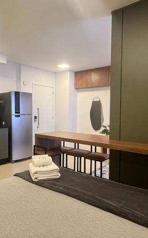 Apartamento para alugar com 46m², 1 quarto e 1 vaga Apartamento para alugar com 46m², 1 quarto e 1 vagaStudio