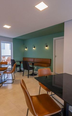 Apartamento à venda com 49m², 1 quarto e 1 vaga Apartamento à venda com 49m², 1 quarto e 1 vagaÁrea comum