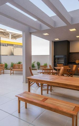 Apartamento à venda com 49m², 1 quarto e 1 vaga Apartamento à venda com 49m², 1 quarto e 1 vagaÁrea comum