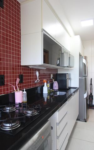 Apartamento à venda com 67m², 2 quartos e 1 vagaCozinha