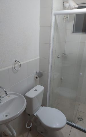 Apartamento para alugar com 42m², 2 quartos e 1 vaga Apartamento para alugar com 42m², 2 quartos e 1 vagaBanheiro