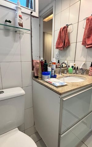 Apartamento à venda com 122m², 4 quartos e 2 vagas Apartamento à venda com 122m², 4 quartos e 2 vagasBanheiro do Quarto 1