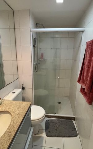 Apartamento à venda com 122m², 4 quartos e 2 vagas Apartamento à venda com 122m², 4 quartos e 2 vagasBanheiro