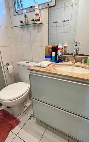 Apartamento à venda com 122m², 4 quartos e 2 vagas Apartamento à venda com 122m², 4 quartos e 2 vagasBanheiro do Quarto 1