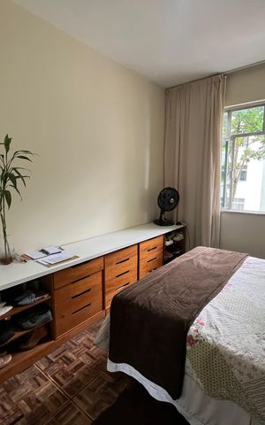 Apartamento à venda com 60m², 3 quartos e 2 vagasQuarto 2