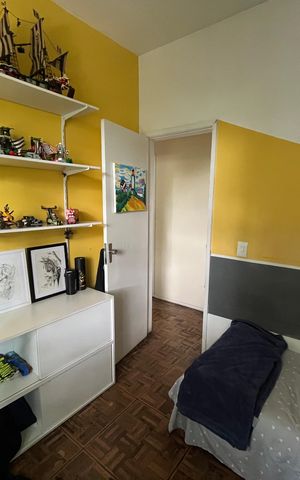 Apartamento à venda com 60m², 3 quartos e 2 vagasQuarto 1