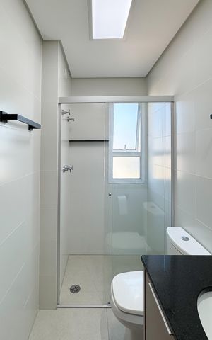 Apartamento à venda com 63m², 2 quartos e 2 vagas Apartamento à venda com 63m², 2 quartos e 2 vagasBanheiro Social