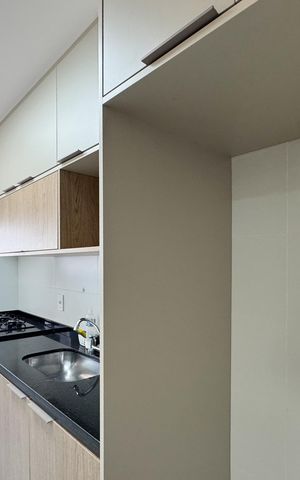 Apartamento à venda com 63m², 2 quartos e 2 vagas Apartamento à venda com 63m², 2 quartos e 2 vagasCozinha