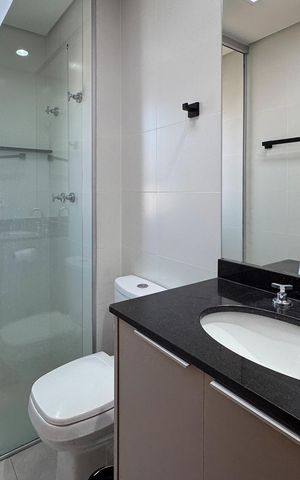 Apartamento à venda com 63m², 2 quartos e 2 vagas Apartamento à venda com 63m², 2 quartos e 2 vagasBanheiro - Suíte