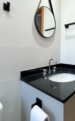 Apartamento à venda com 63m², 2 quartos e 2 vagas Apartamento à venda com 63m², 2 quartos e 2 vagasBanheiro Social