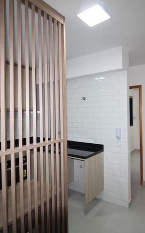 Studio para alugar com 27m², 1 quarto e sem vagaSala / Cozinha