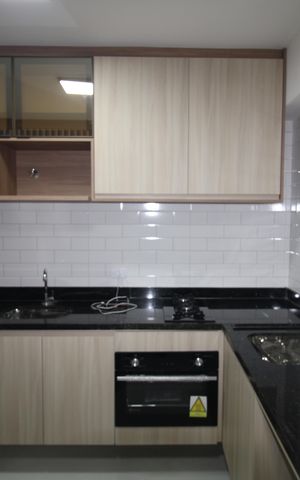 Studio para alugar com 27m², 1 quarto e sem vagaSala / Cozinha