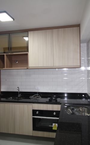 Studio para alugar com 27m², 1 quarto e sem vagaSala / Cozinha