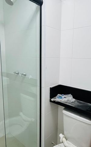 Apartamento à venda com 80m², 2 quartos e 1 vaga Apartamento à venda com 80m², 2 quartos e 1 vagaBanheiro da Suíte