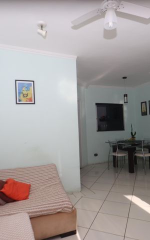 Casa de condomínio à venda com 126m², 3 quartos e 2 vagasSala