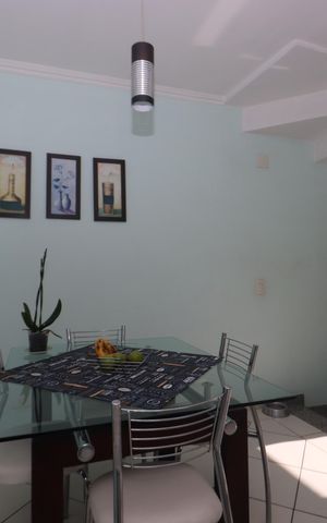 Casa de condomínio à venda com 126m², 3 quartos e 2 vagasSala de Jantar