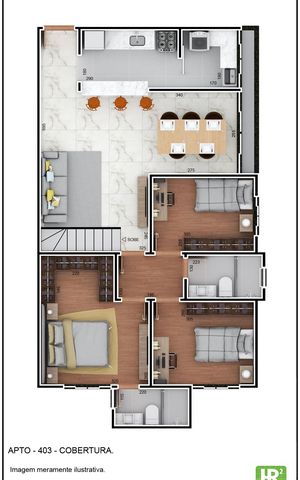 Apartamento à venda com 175m², 3 quartos e 2 vagas