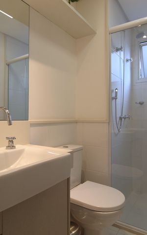 Apartamento à venda com 120m², 3 quartos e 2 vagasBanheiro Social