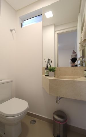 Apartamento à venda com 120m², 3 quartos e 2 vagasLavabo