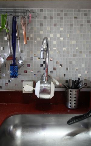 Apartamento para alugar com 44m², 2 quartos e 1 vagaCozinha - Torneira