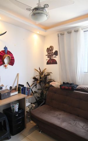 Apartamento para alugar com 44m², 2 quartos e 1 vagaQuarto 2