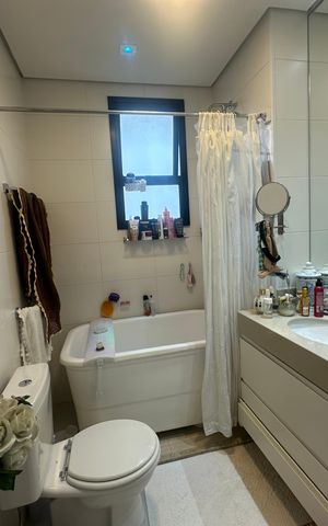Apartamento para alugar com 112m², 2 quartos e 2 vagas Apartamento para alugar com 112m², 2 quartos e 2 vagasBanheiro da Suíte 1