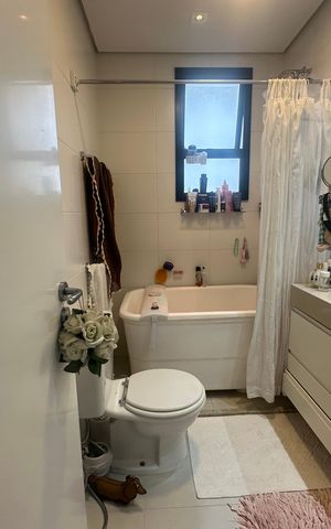Apartamento para alugar com 112m², 2 quartos e 2 vagas Apartamento para alugar com 112m², 2 quartos e 2 vagasBanheiro da Suíte 1