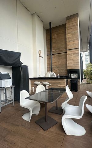 Apartamento para alugar com 112m², 2 quartos e 2 vagas Apartamento para alugar com 112m², 2 quartos e 2 vagasÁrea comum - Churrasqueira
