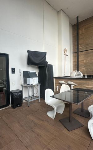 Apartamento para alugar com 112m², 2 quartos e 2 vagas Apartamento para alugar com 112m², 2 quartos e 2 vagasÁrea comum - Churrasqueira