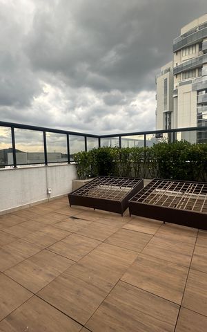 Apartamento para alugar com 112m², 2 quartos e 2 vagas Apartamento para alugar com 112m², 2 quartos e 2 vagasRooftop
