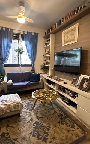 Apartamento para alugar com 112m², 2 quartos e 2 vagas Apartamento para alugar com 112m², 2 quartos e 2 vagasSala de TV