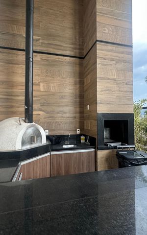 Apartamento para alugar com 112m², 2 quartos e 2 vagas Apartamento para alugar com 112m², 2 quartos e 2 vagasÁrea comum - Churrasqueira