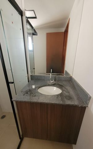 Apartamento para alugar com 24m², 1 quarto e sem vaga Apartamento para alugar com 24m², 1 quarto e sem vagaBanheiro